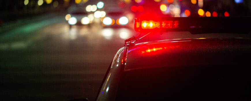 vecteezy police car lights at night in city with selective focus and 12640563 870x350 1