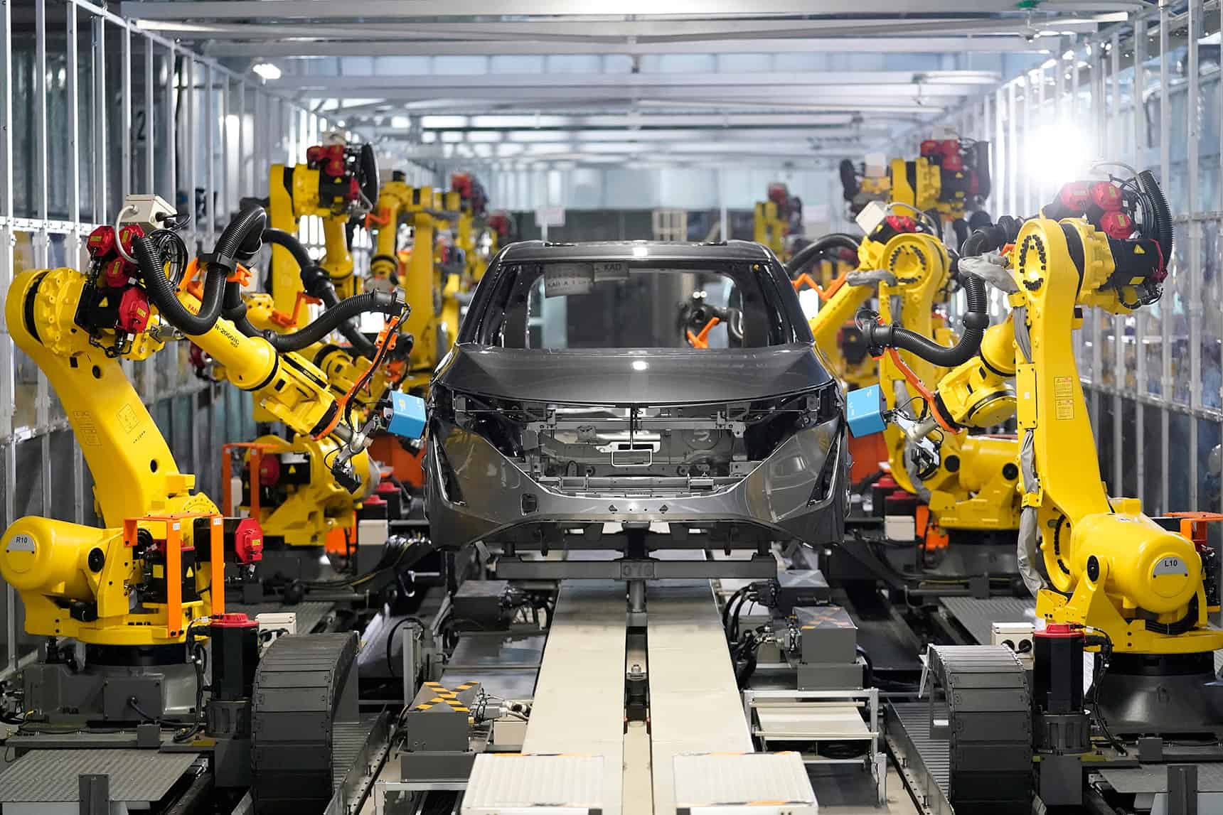 NIssan Factory assembly line